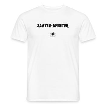 Saaten-Anbeter - für alle Brot-Freunde - Männer T-Shirt - Weiß - Vorne - AI Model Male 178 dark (178cm)