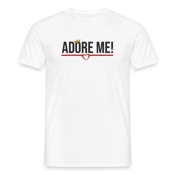 Valentine's Sparrow Edition - Men's T-Shirt - white - Front - AI Model Male 178 dark (178cm)