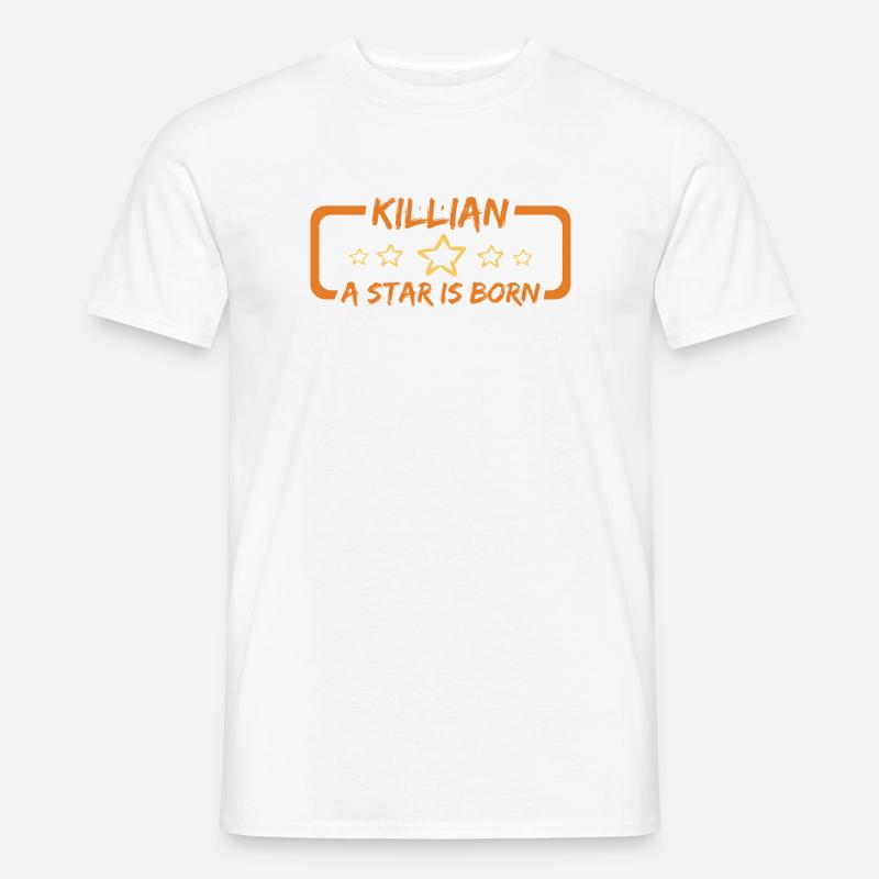 Killian: A Star Is Born - Männer T-Shirt - Weiß