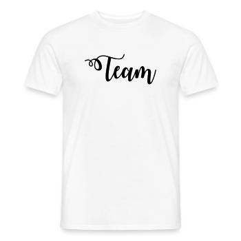 Team - Männer T-Shirt - Weiß - Vorne - AI Model Male 178 dark (178cm)