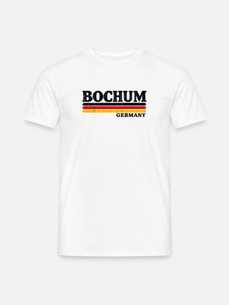 Bochum - Ruhrpott - Deutschland - Germany - Männer T-Shirt - Weiß