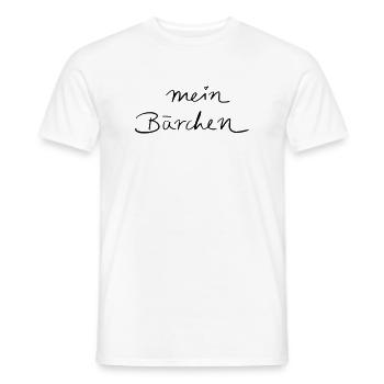 mein Bärchen - Männer T-Shirt - Weiß - Vorne - AI Model Male 178 dark (178cm)