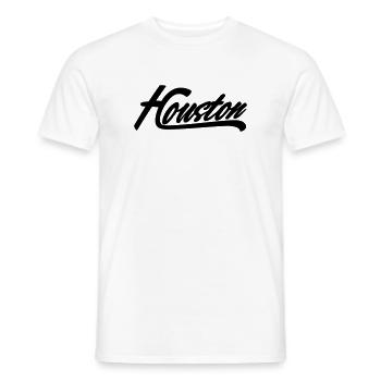Chemise Houston - T-shirt homme - blanc - Devant - AI Model Male 178 dark (178cm)