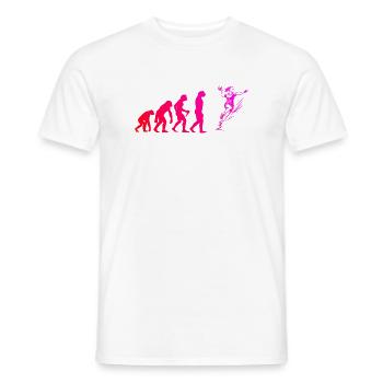 Handball Motiv das sofort wirkt fuer Frauen - Männer T-Shirt - Weiß - Vorne - AI Model Male 178 dark (178cm)