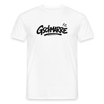Gschmarre - Männer T-Shirt - Weiß - Vorne - AI Model Male 178 dark (178cm)