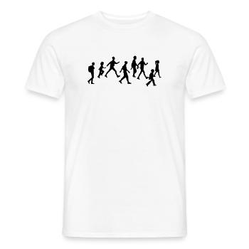 Walking Team Abenteuer - Männer T-Shirt - Weiß - Vorne - AI Model Male 178 dark (178cm)
