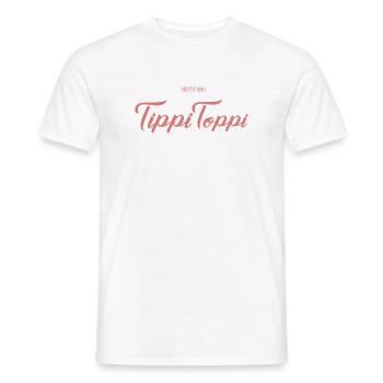 Heute mal TippiToppi - Männer T-Shirt - Weiß - Vorne - AI Model Male 178 dark (178cm)
