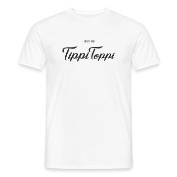 Heute mal TippiToppi - Männer T-Shirt - Weiß - Vorne - AI Model Male 178 dark (178cm)