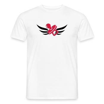 Nourrice / Nounou / Bébé / Enfant - T-shirt homme - blanc - Devant - AI Model Male 178 dark (178cm)