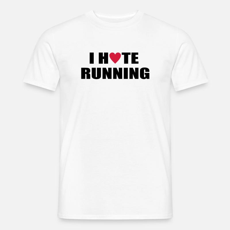 run - Men’s T-shirt - white