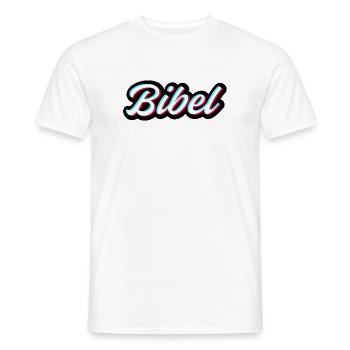 Bible, la Bible la Parole de Dieu Jésus Fils de Dieu - T-shirt homme - blanc - Devant - AI Model Male 178 dark (178cm)