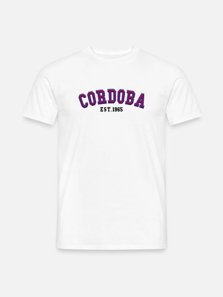 Córdoba, gegründet 1965 - Männer T-Shirt - Weiß