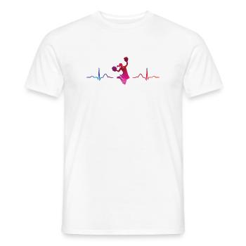 Cheerleader Cheer Mom Cheerleading - Men's T-Shirt - white - Front - AI Model Male 178 dark (178cm)