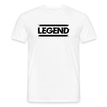 LAYING - Men's T-Shirt - white - Front - AI Model Male 178 dark (178cm)