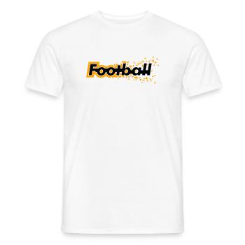 Fußball - Männer T-Shirt - Weiß - Vorne - AI Model Male 178 dark (178cm)