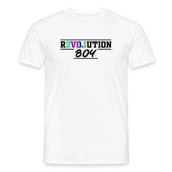 Revolution Boy Colorful Pride Empowerment Art - Männer T-Shirt - Weiß - Vorne - AI Model Male 178 dark (178cm)