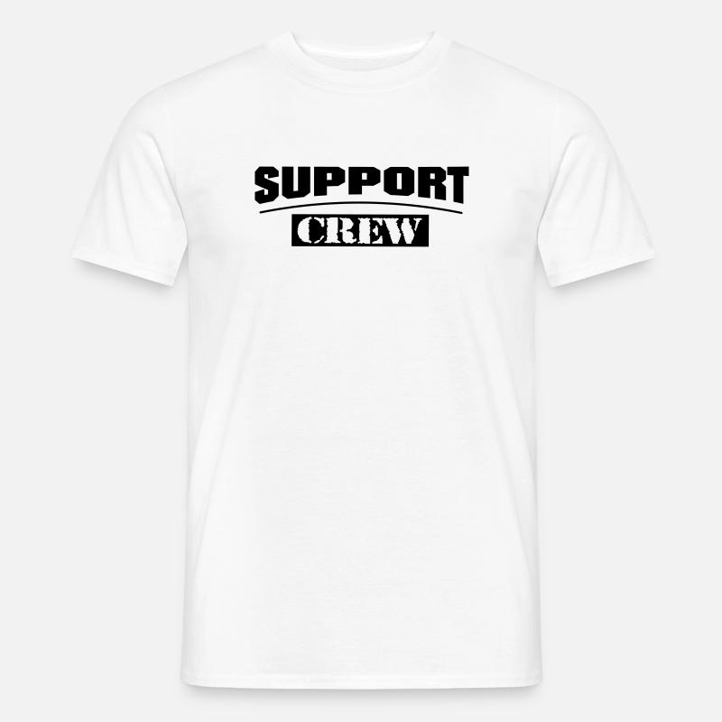 Support Crew Elite - Männer T-Shirt - Weiß