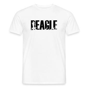 Jagdhund Beagle - Männer T-Shirt - Weiß - Vorne - AI Model Male 178 dark (178cm)