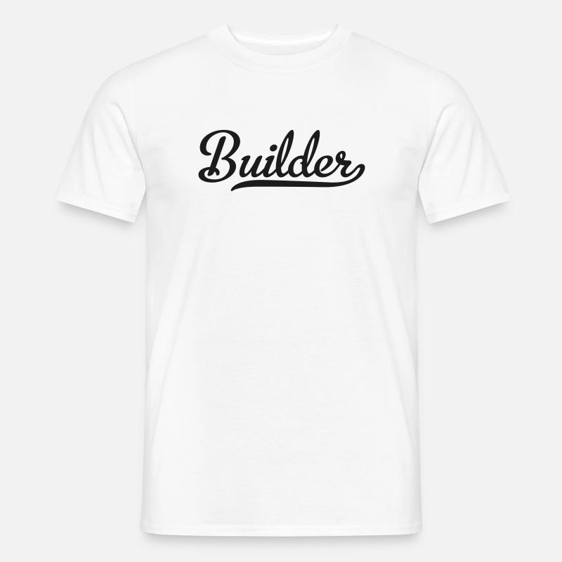 Builder - Men's T-Shirt - white