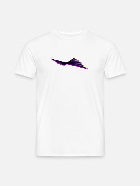 Adler - flying Art - Männer T-Shirt - Weiß