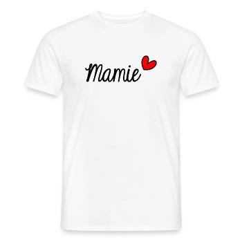 OMA. OMA - Männer T-Shirt - Weiß - Vorne - AI Model Male 178 dark (178cm)