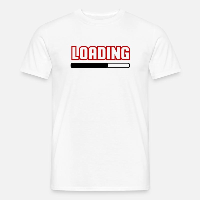 loading - Männer T-Shirt - Weiß