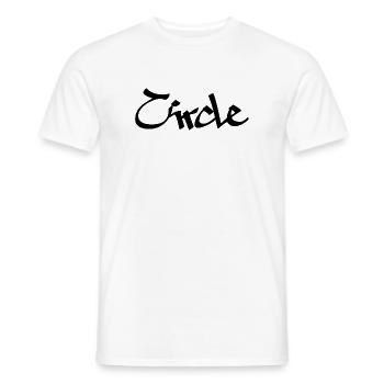 circle - Männer T-Shirt - Weiß - Vorne - AI Model Male 178 dark (178cm)
