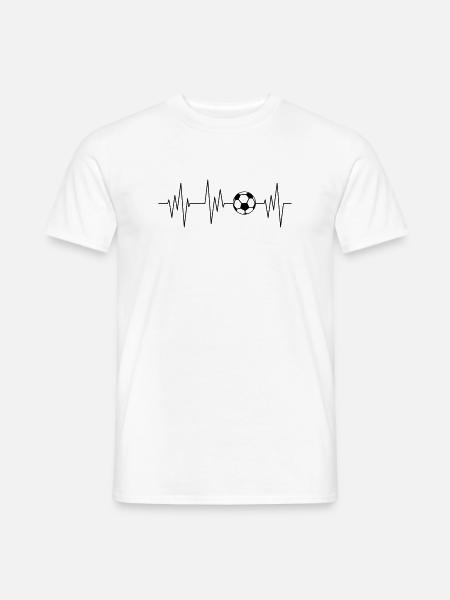 Fußballer - Männer T-Shirt - Weiß