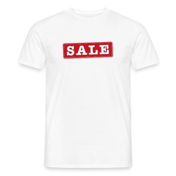 SALE - Männer T-Shirt - Weiß - Vorne - AI Model Male 178 dark (178cm)