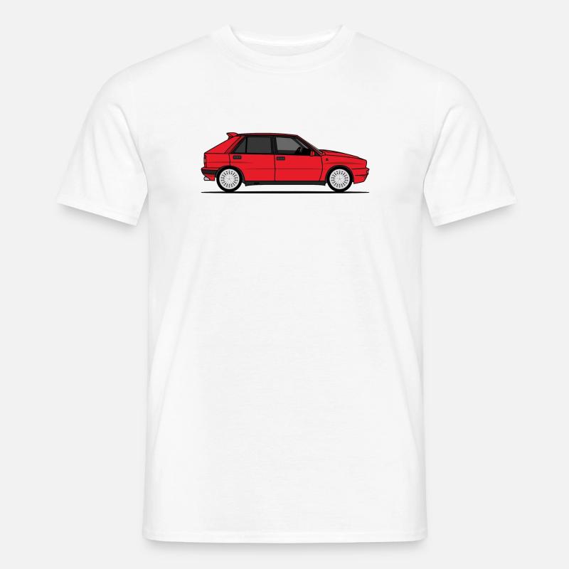 Delta Red - Männer T-Shirt - Weiß