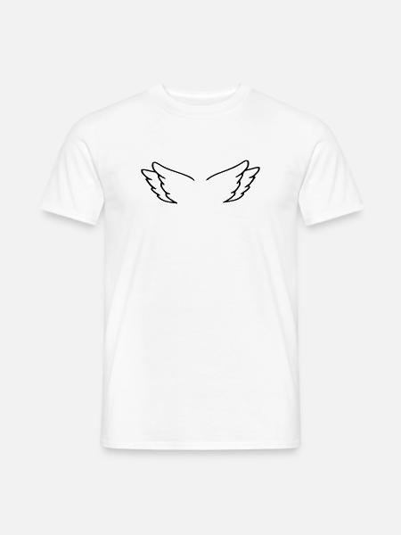 Angel Wings - Men's T-Shirt - white
