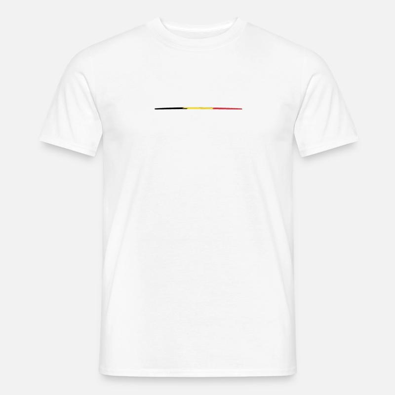 tricolore B - Männer T-Shirt - Weiß