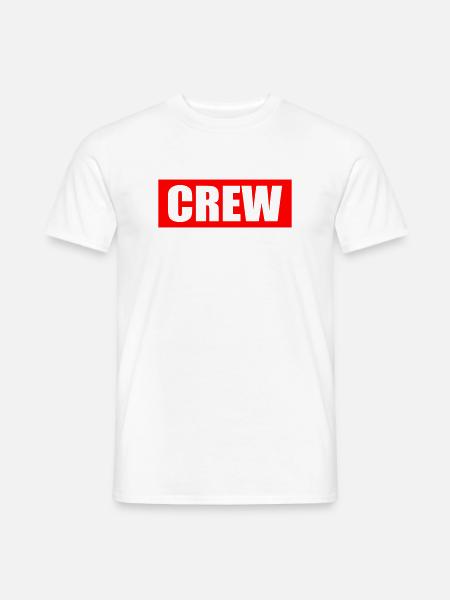 crew - Männer T-Shirt - Weiß