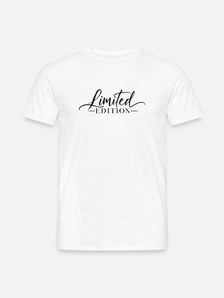 Limited Edition - Männer T-Shirt - Weiß