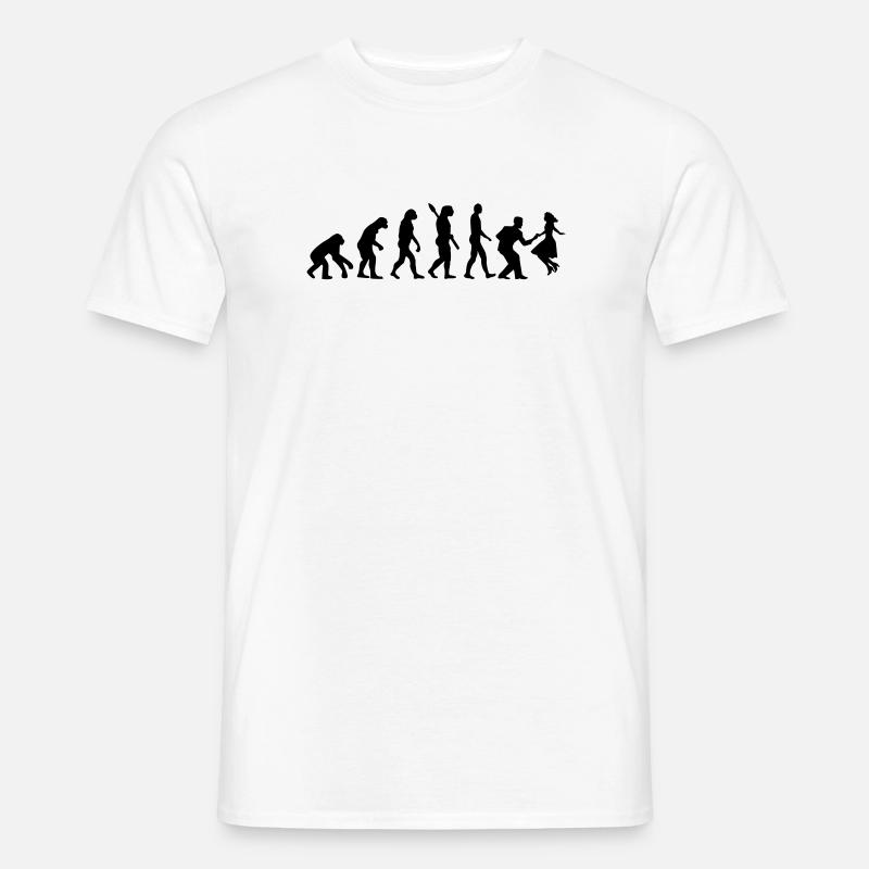 Swing dance - Männer T-Shirt - Weiß
