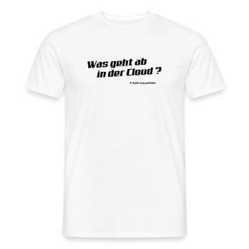 Cloud - Männer T-Shirt - Weiß - Vorne - AI Model Male 178 dark (178cm)