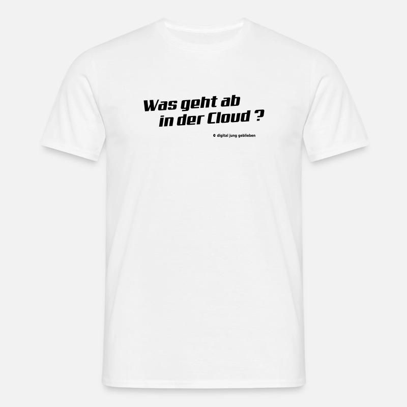 Cloud - Männer T-Shirt - Weiß