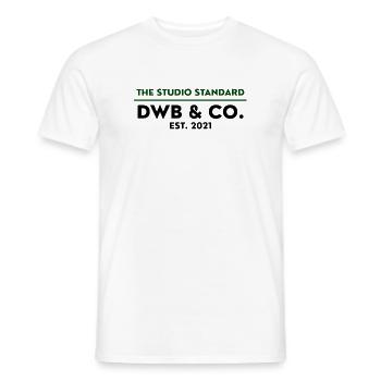 The Studio Standard - Men's T-Shirt - white - Front - AI Model Male 178 dark (178cm)