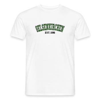 Gelsenkirchen Est. 1996 - Men's T-Shirt - white - Front - AI Model Male 178 dark (178cm)