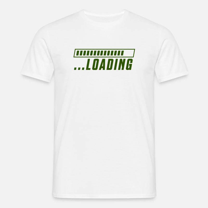 Loading - Men's T-Shirt - white