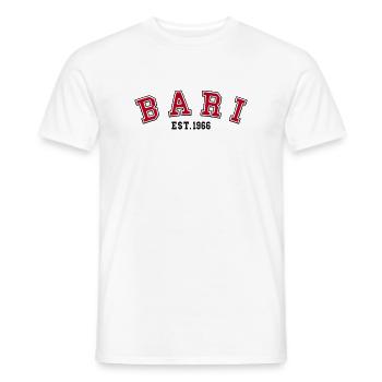 Bari Est 1966 - Men's T-Shirt - white - Front - AI Model Male 178 dark (178cm)
