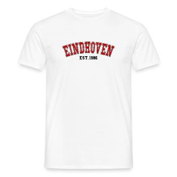 Eindhoven Est. 1986 - Men's T-Shirt - white - Front - AI Model Male 178 dark (178cm)