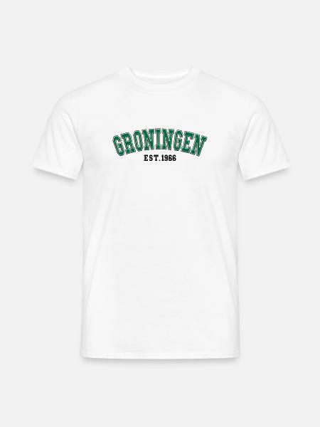 Groningen Est. 1966 - Men's T-Shirt - white
