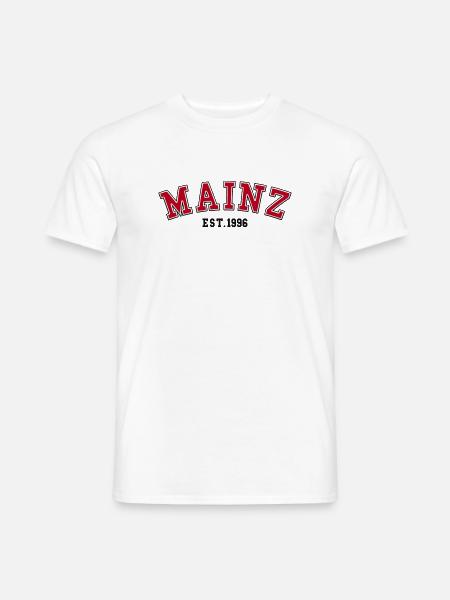 Mainz gegründet 1996 - Männer T-Shirt - Weiß