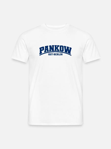 Pankow - Ost-Berlin - Bezirk - Deutschland - Männer T-Shirt - Weiß