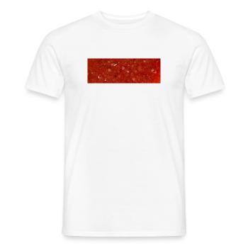 Tomatensauce - Männer T-Shirt - Weiß - Vorne - AI Model Male 178 dark (178cm)