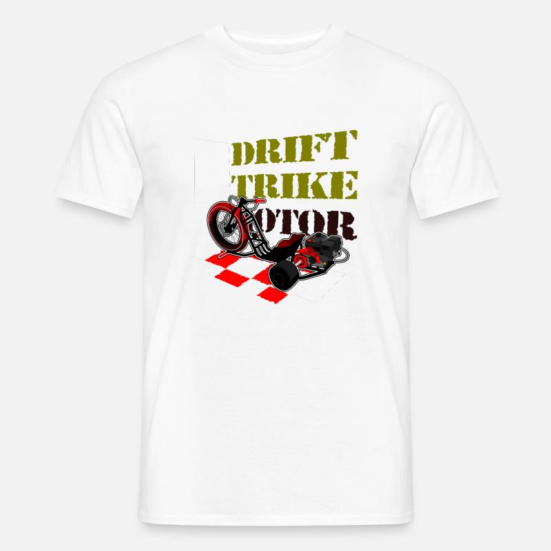 Drift-Trike - Männer T-Shirt - Weiß