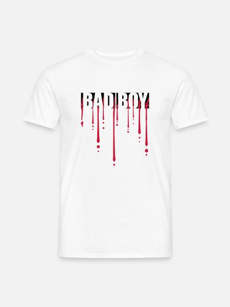 Blood Bad Boy - Men's T-Shirt - white