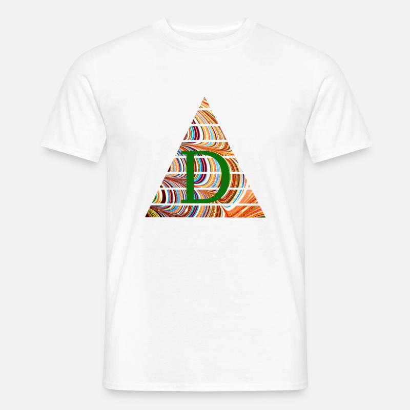 Triangle E 56 D - Men’s T-shirt - white