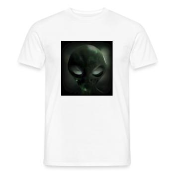 Alien - Men's T-Shirt - white - Front - AI Model Male 178 dark (178cm)
